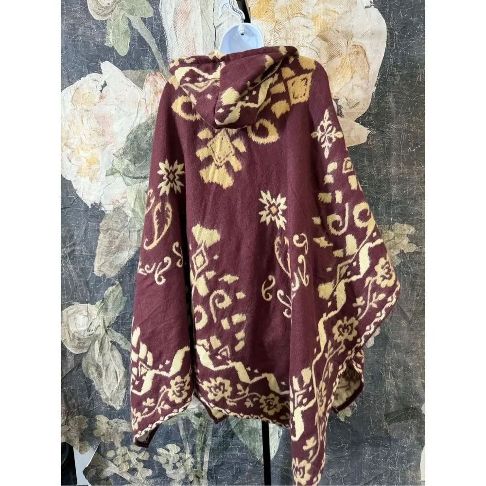 Free People Rown Printed Duster Size OS
